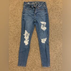 AE womens next level stretch hi-rise jegging jeans